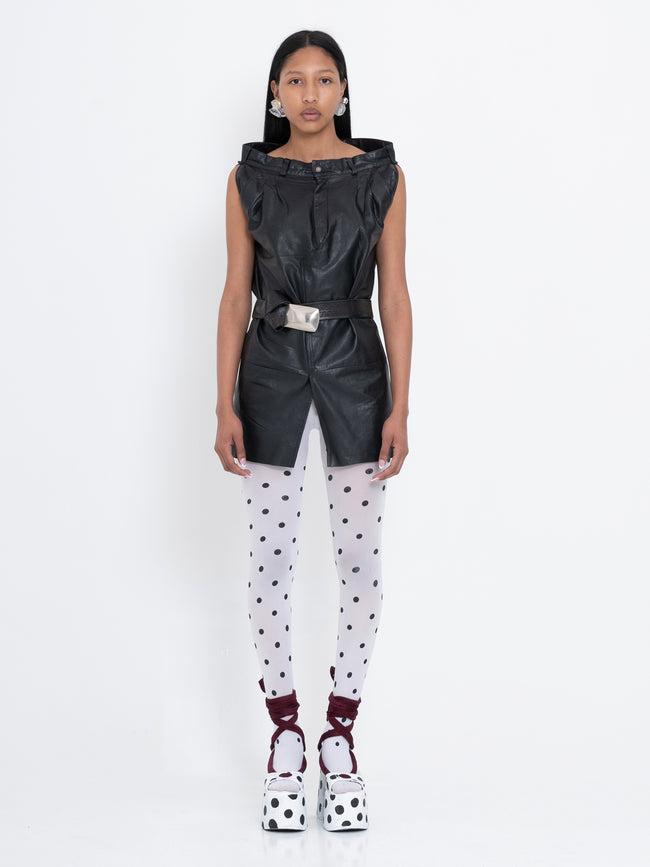 teresa leather dress