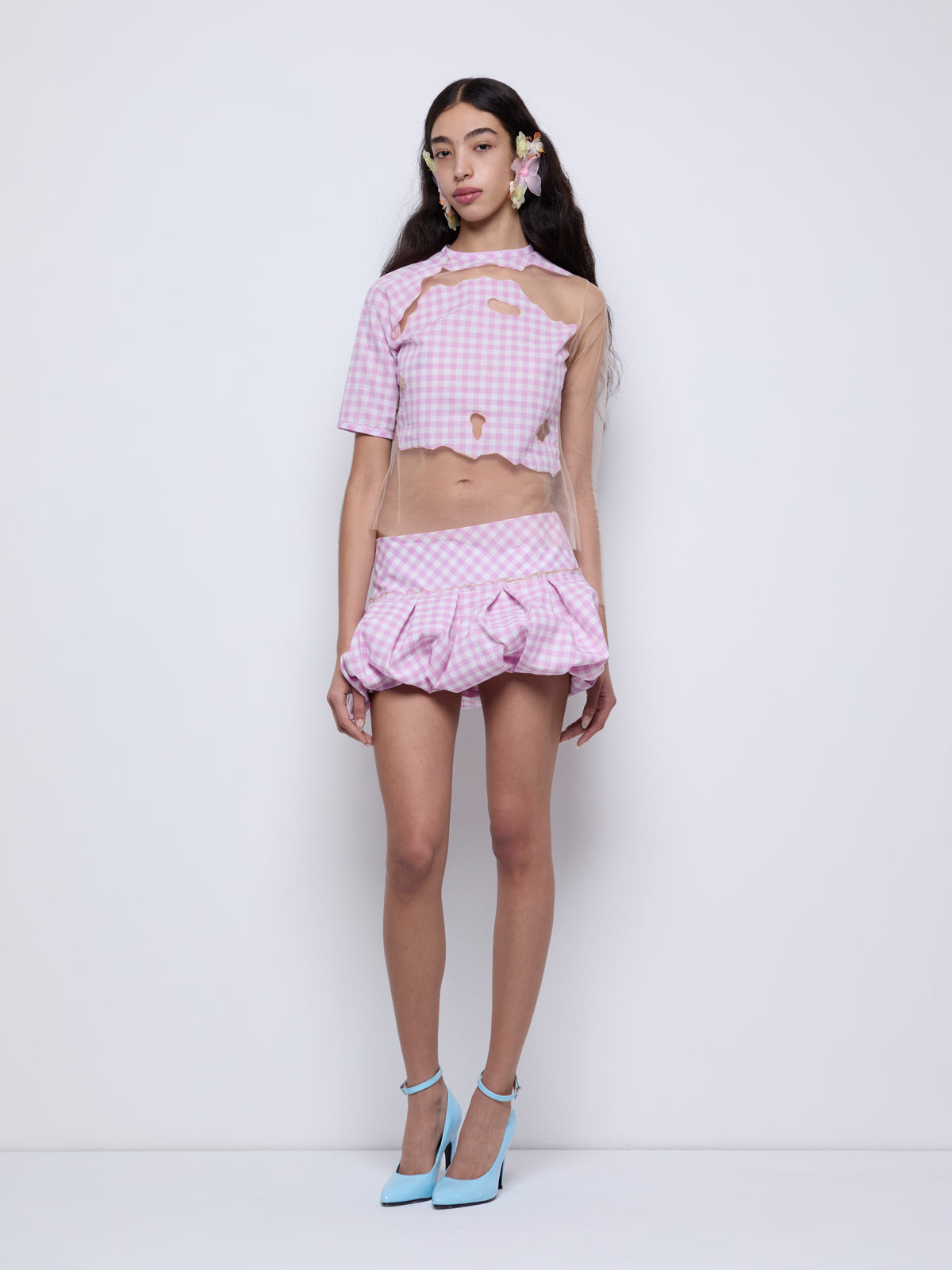 Mantel bubble skirt