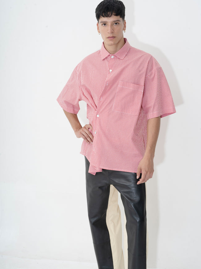 diagonal shirt