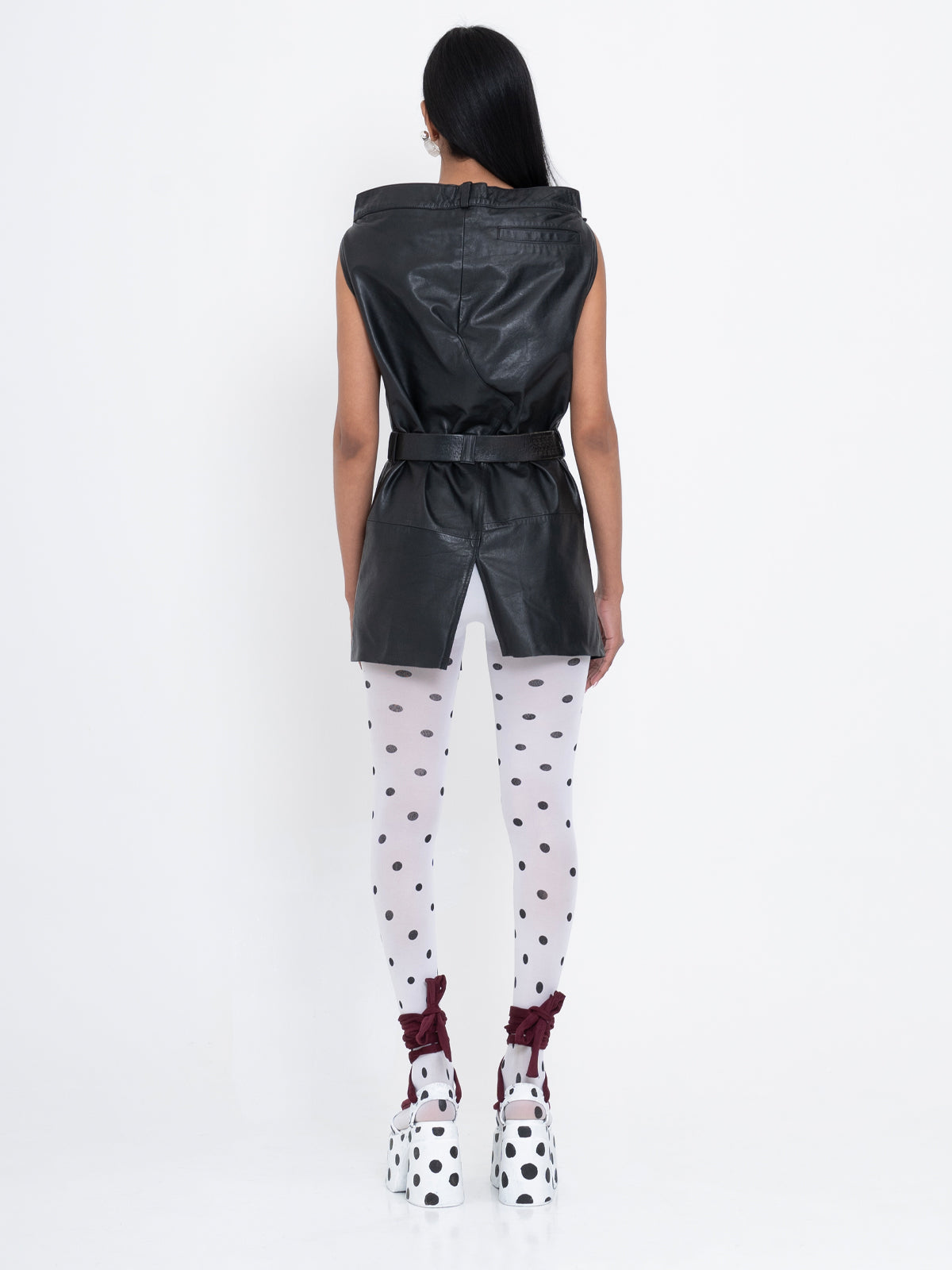 teresa leather dress