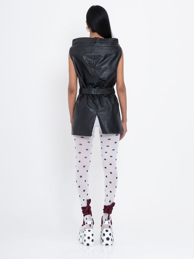 teresa leather dress