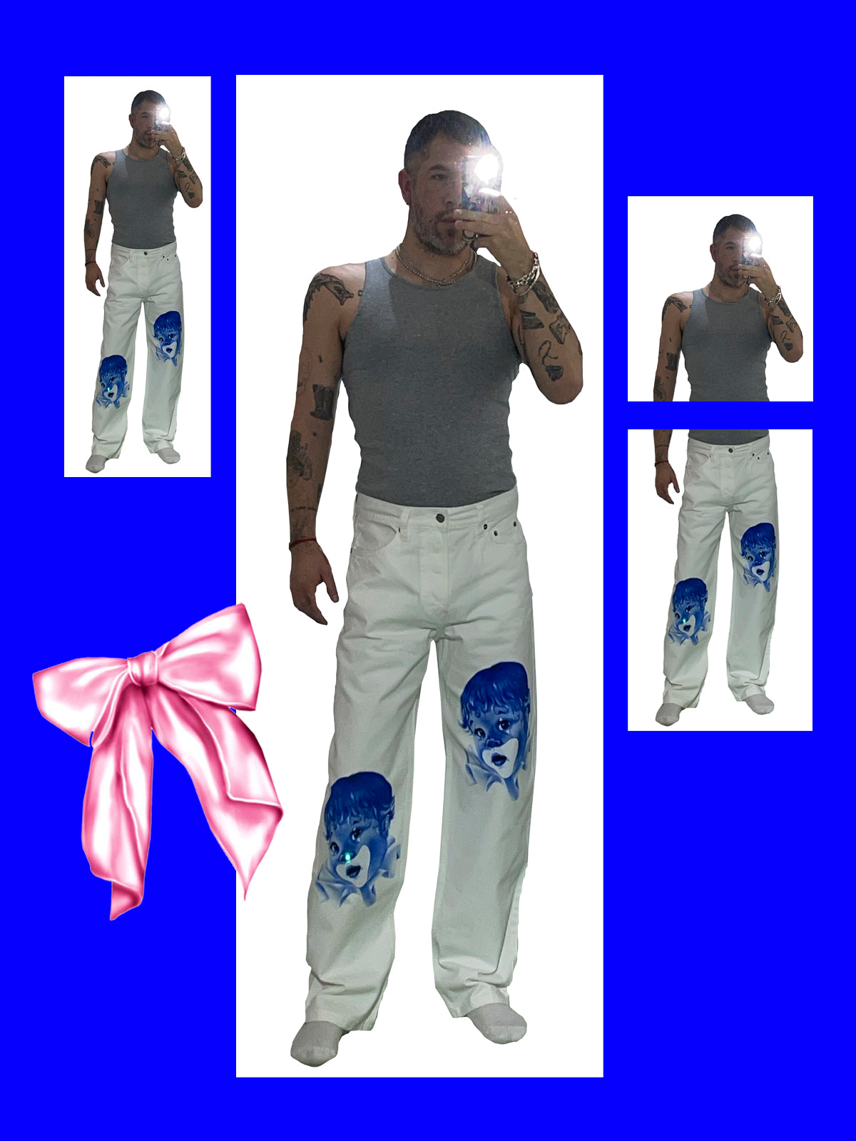 loose payasito denim pants