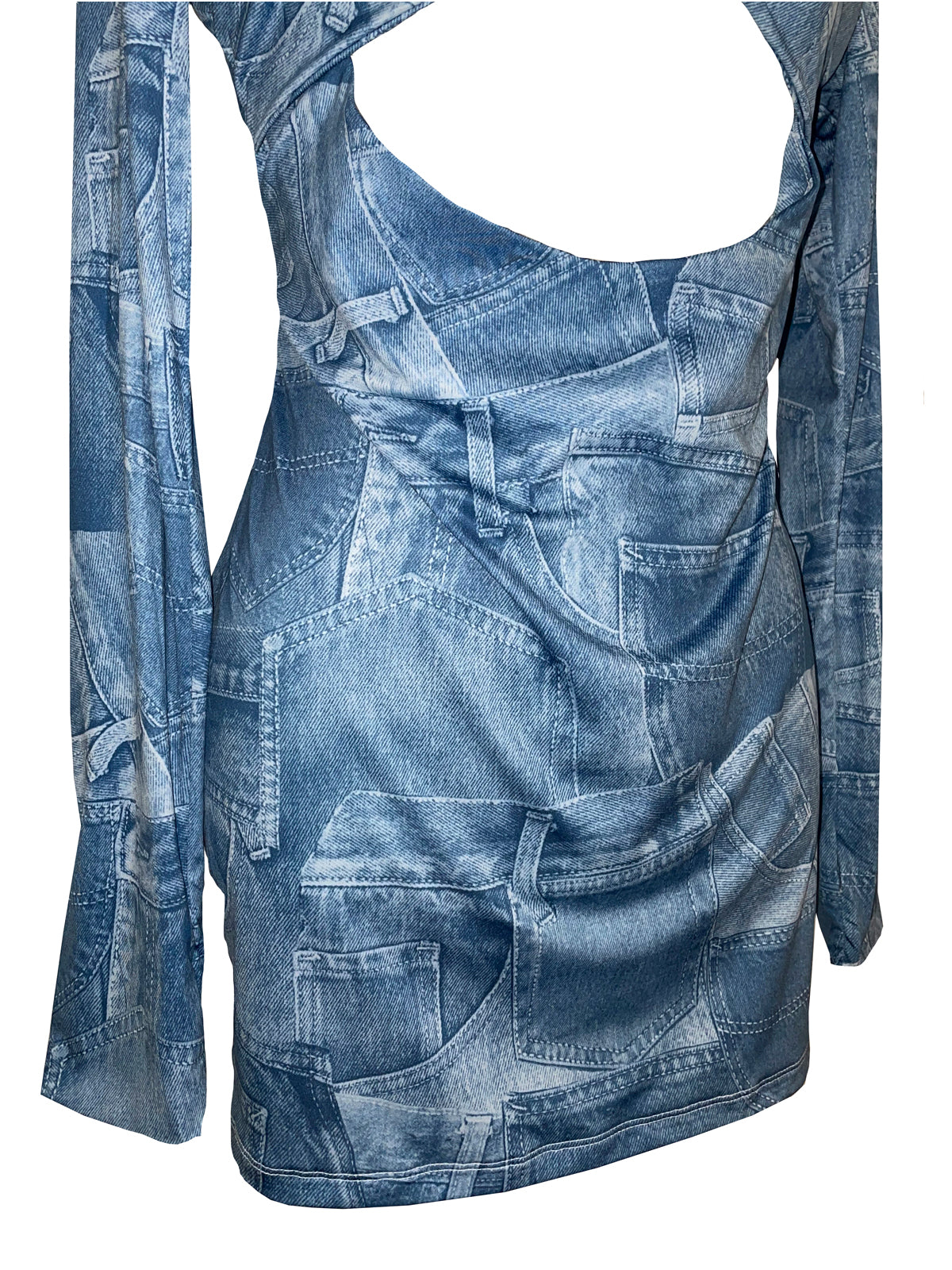 Fake Denim Dress ROBERTO SNCHEZ Fake Denim Dress ROBERTO SNCHEZ