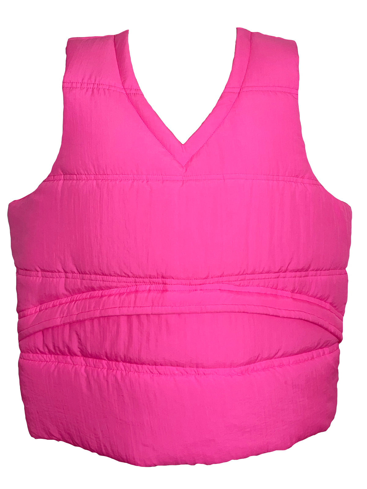 Puffy Botarga Pink Neon Vest